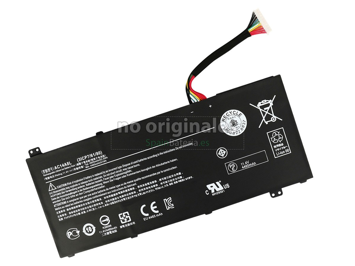 Batería para Acer Aspire V NITRO VN7-571G-74QJ