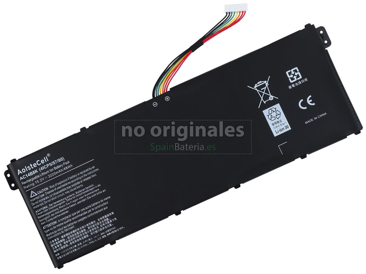 mentiroso Intercambiar Aptitud 🔋 Batería Acer Aspire 5 A515-54G de Larga Duración para Portátil |  SpainBateria.es