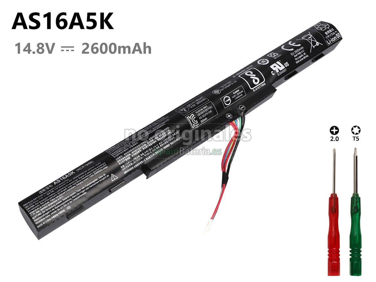 Batería para Acer Aspire F5-573G-74UR