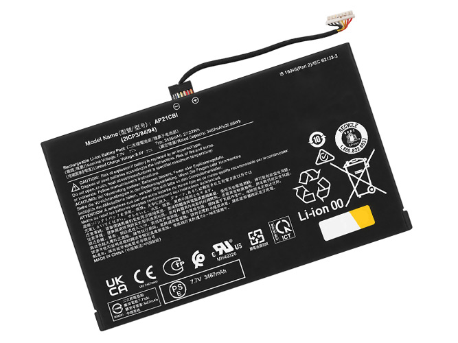 Batería de reemplazo para Computador Portátil Acer AP21CBI