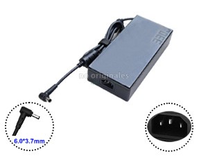 Adaptador de reemplazo Asus 20V 16.5A 330W 6.0*3.7mm