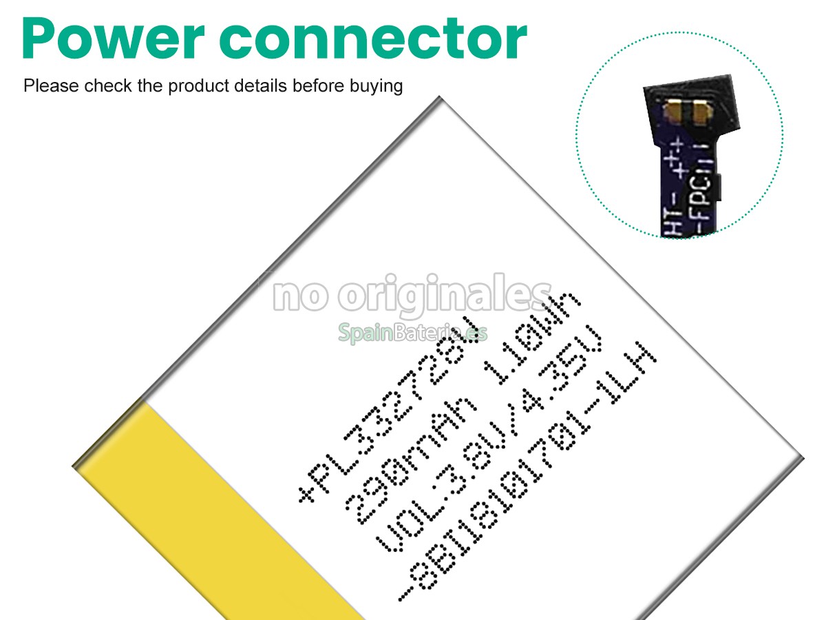 Batería para Amazfit PL332728V
