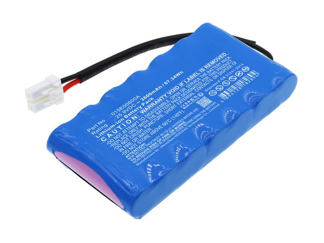 Batería de reemplazo para Herramienta Eléctrica Ambrogio Techline Next Tech LX2 ZR