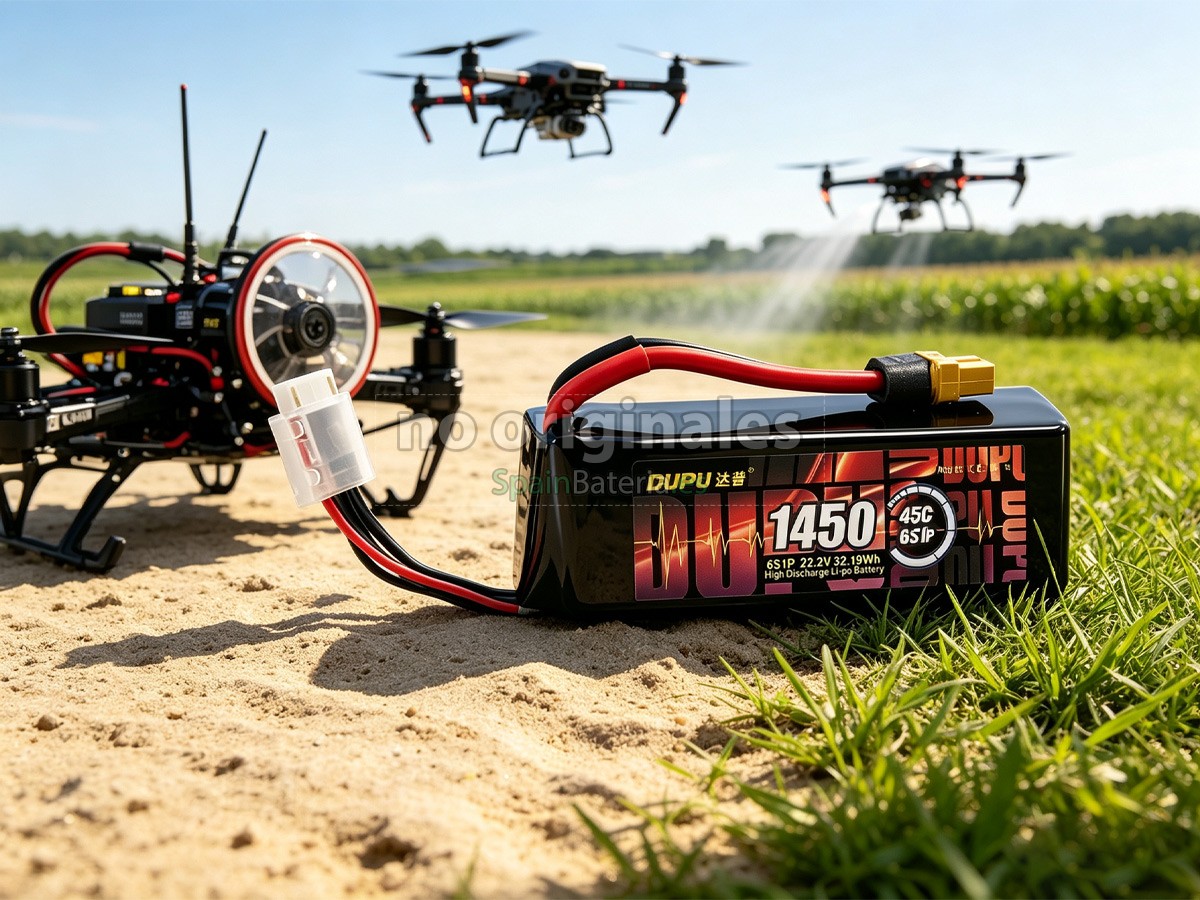 Batería para Vuelo inteligente AolsteCell 22.2V 1450MAH 45C XT60