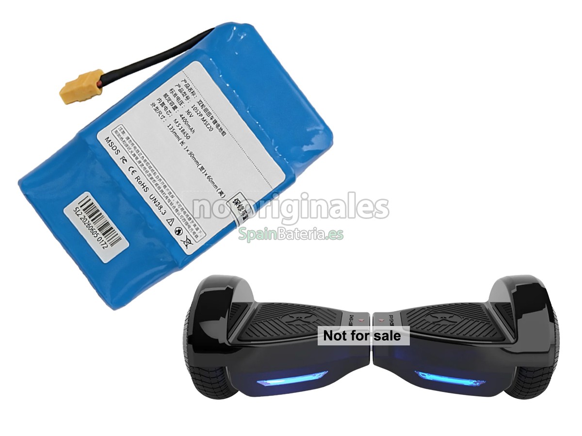 Batería para Accesorios AolsteCell 10S2P MSE20 36V 4400MAH XT60