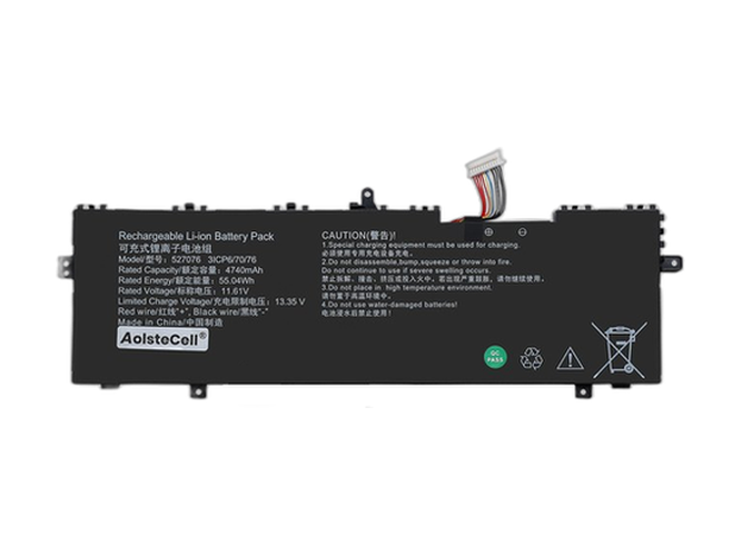 Batería de reemplazo AolsteCell 527076