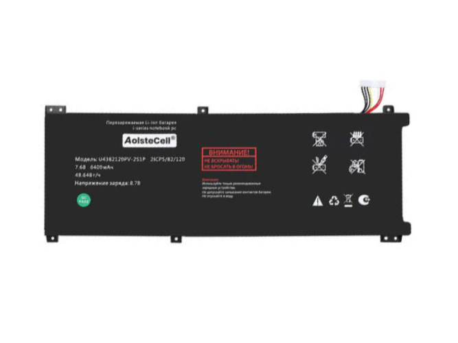 Batería de reemplazo AolsteCell U4382120PV-2S1P