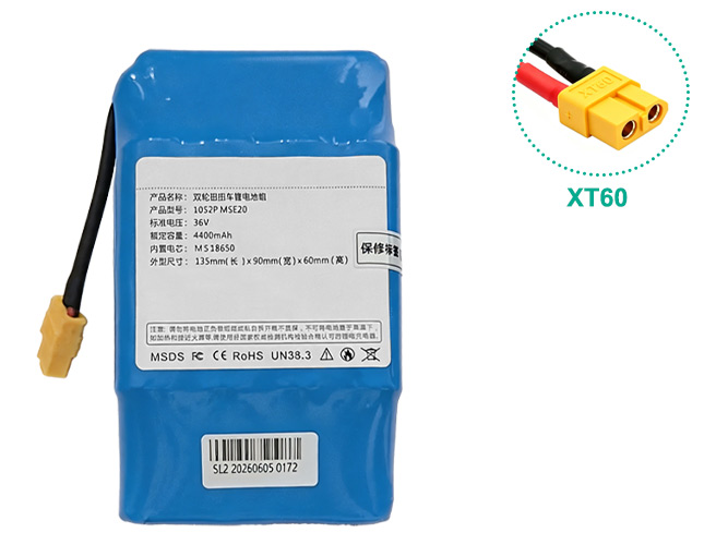 Batería de reemplazo para Accesorios AolsteCell 10S2P MSE20 36V 4400mah  XT60