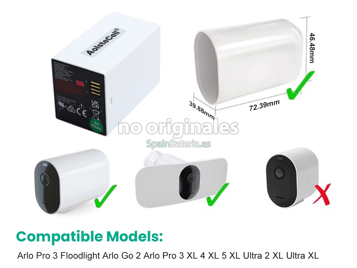 Batería para Arlo A-7A