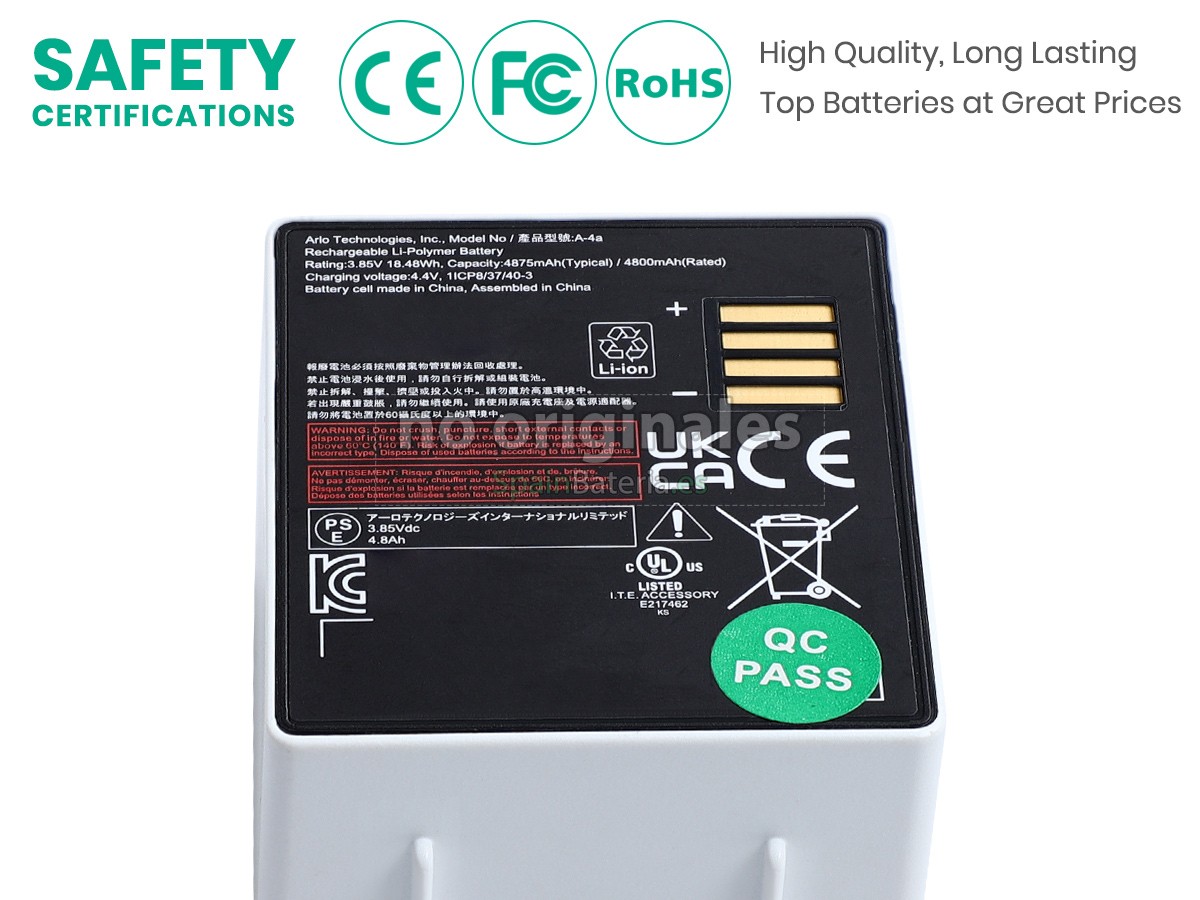 Batería para Arlo PRO 4