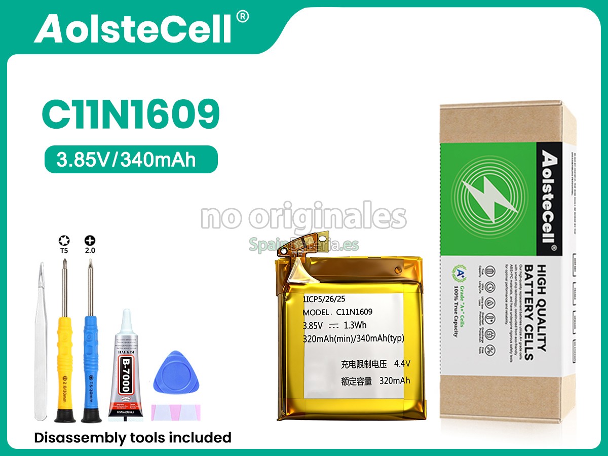 Batería para Asus ZENWATCH 3 WI503Q