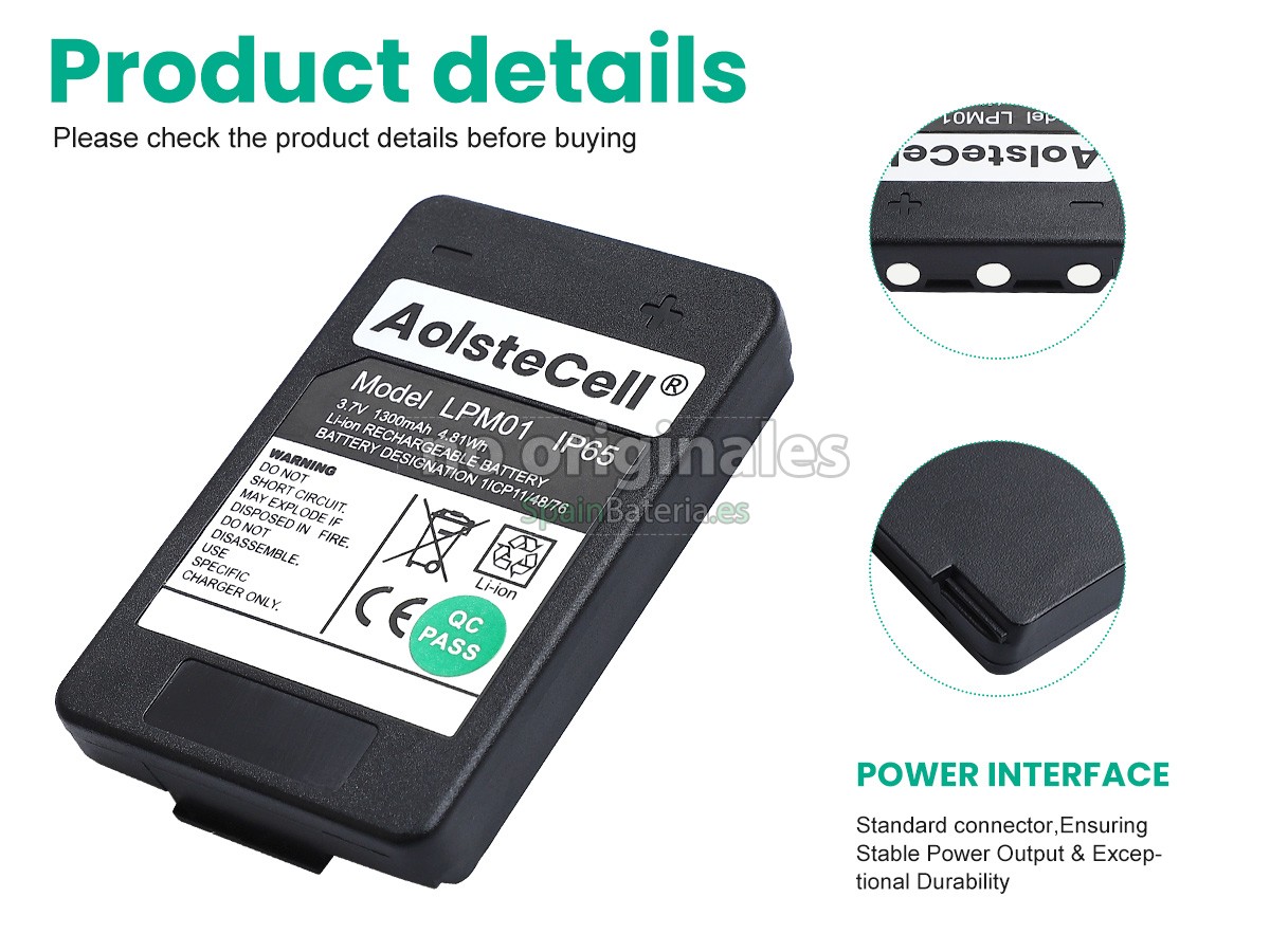 Batería para Autec LPM01