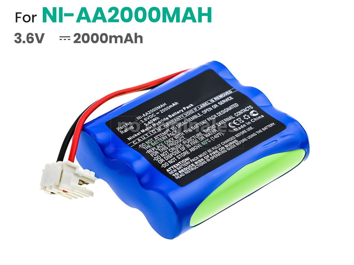 Batería para B Braun NI-AA2000MAH