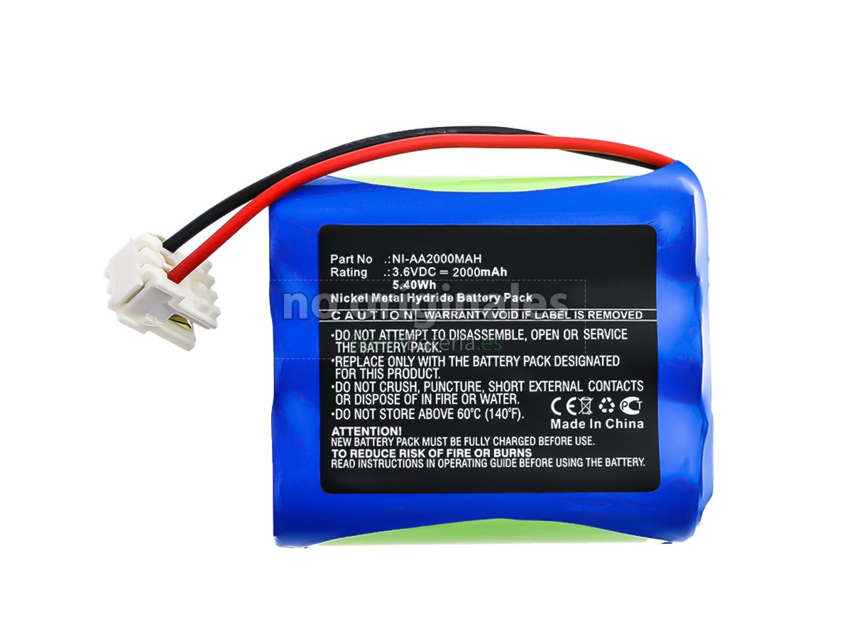 Batería para B Braun NI-AA2000MAH