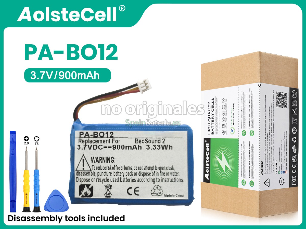 Batería para Bang Olufsen BEOSOUND 2