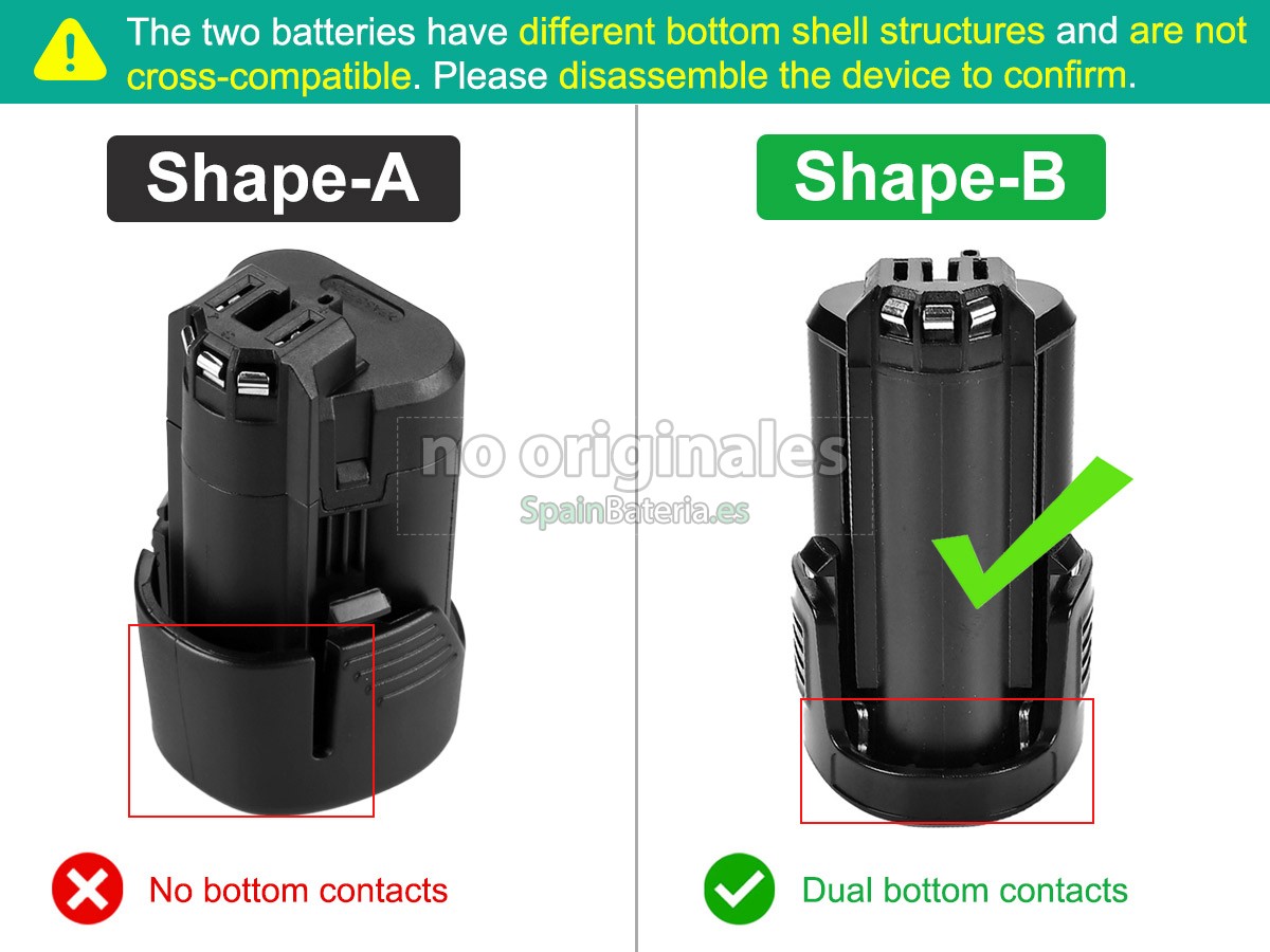Batería para Bosch 1600A0049P