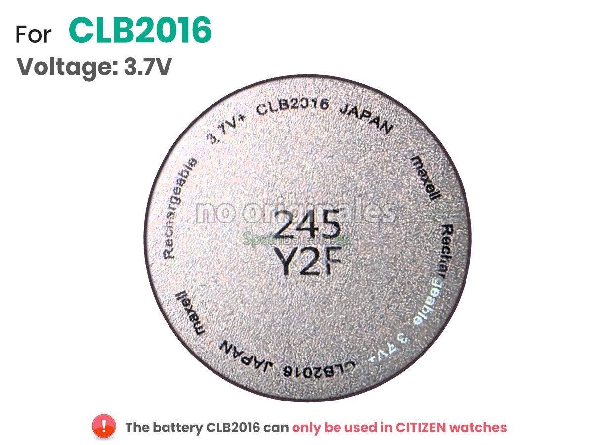 Batería para CITIZEN CLB2016-CITZ