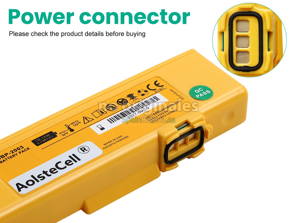 Batería para Defibtech LIFELINE PRO