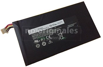 1 celdas 15.17Wh batería Dell Venue 7 (3730) Tablet
