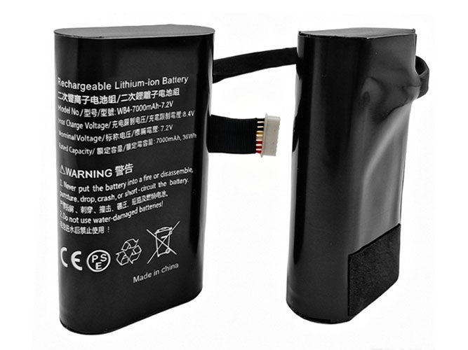 Batería de reemplazo para Vuelo inteligente DJI WB4-7000mAh-7.2V