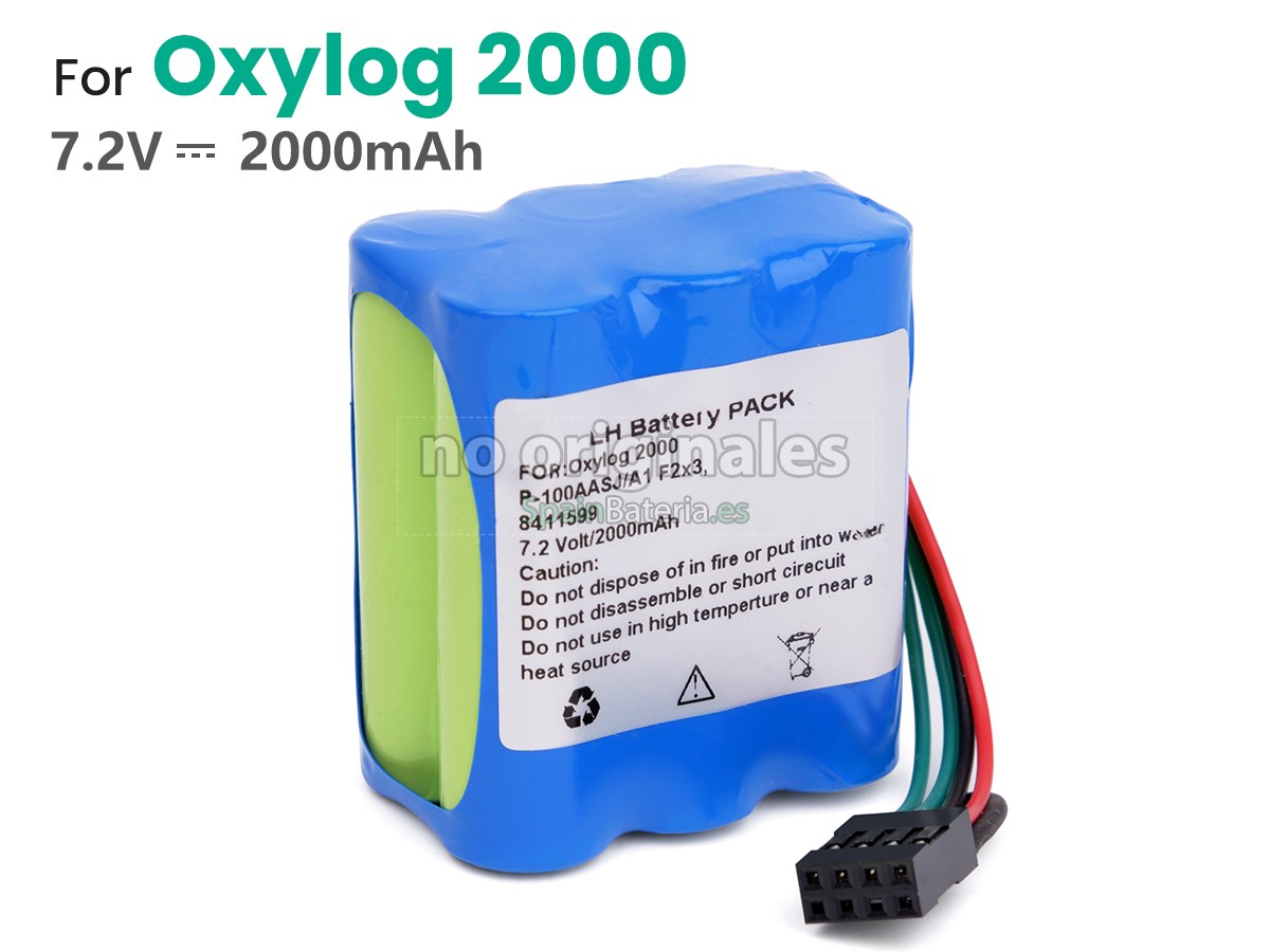 Batería para Drager OXYLOG 2000