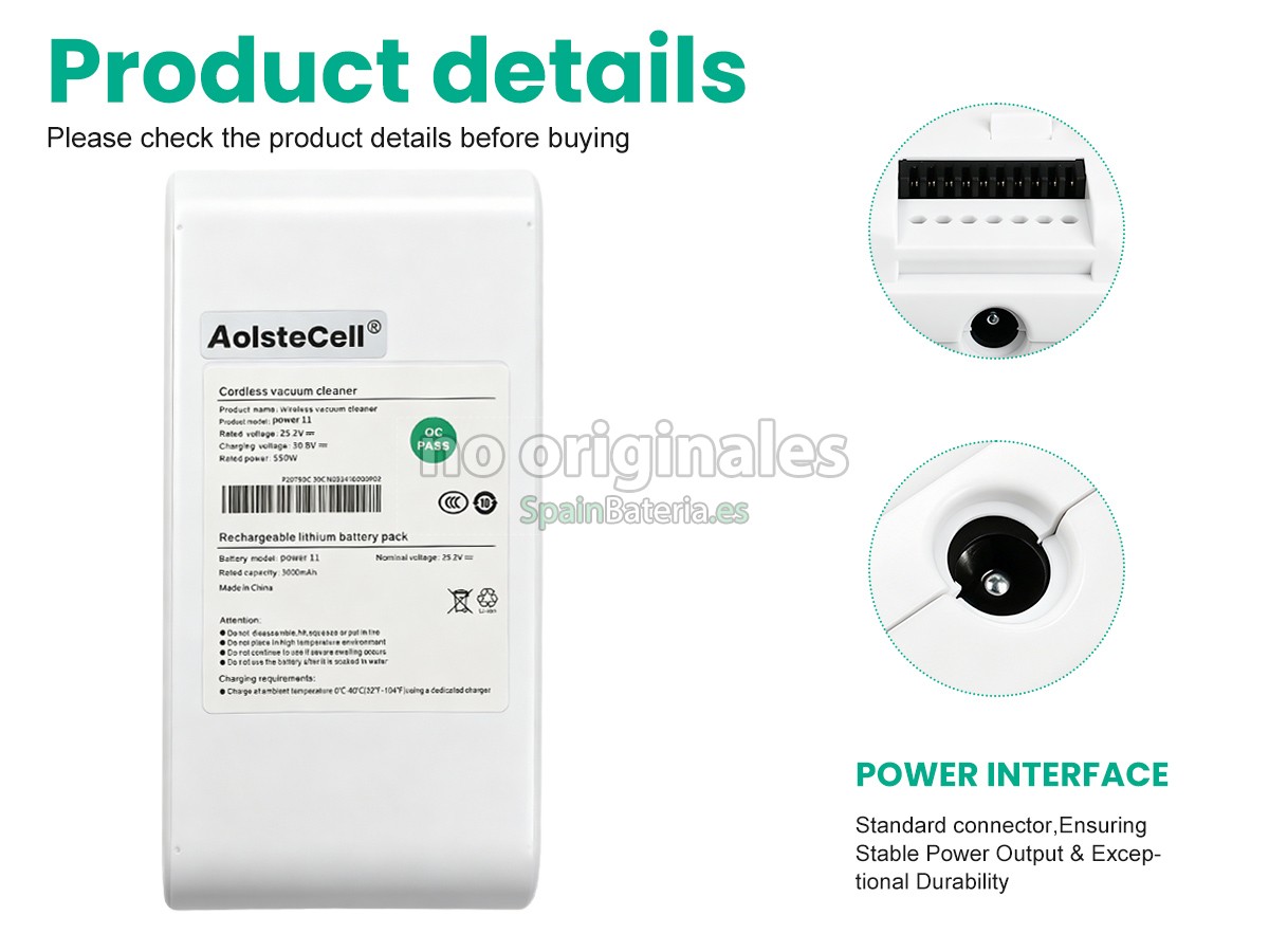 Batería para Dreame POWER 11