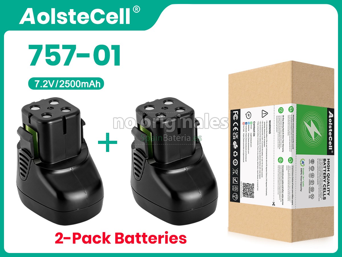 Batería para Herramienta Eléctrica Dremel 7.2-VOLT