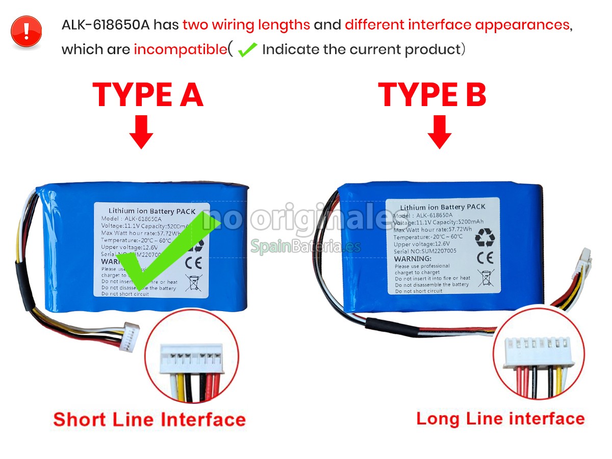 Batería para Eloik ALK-80