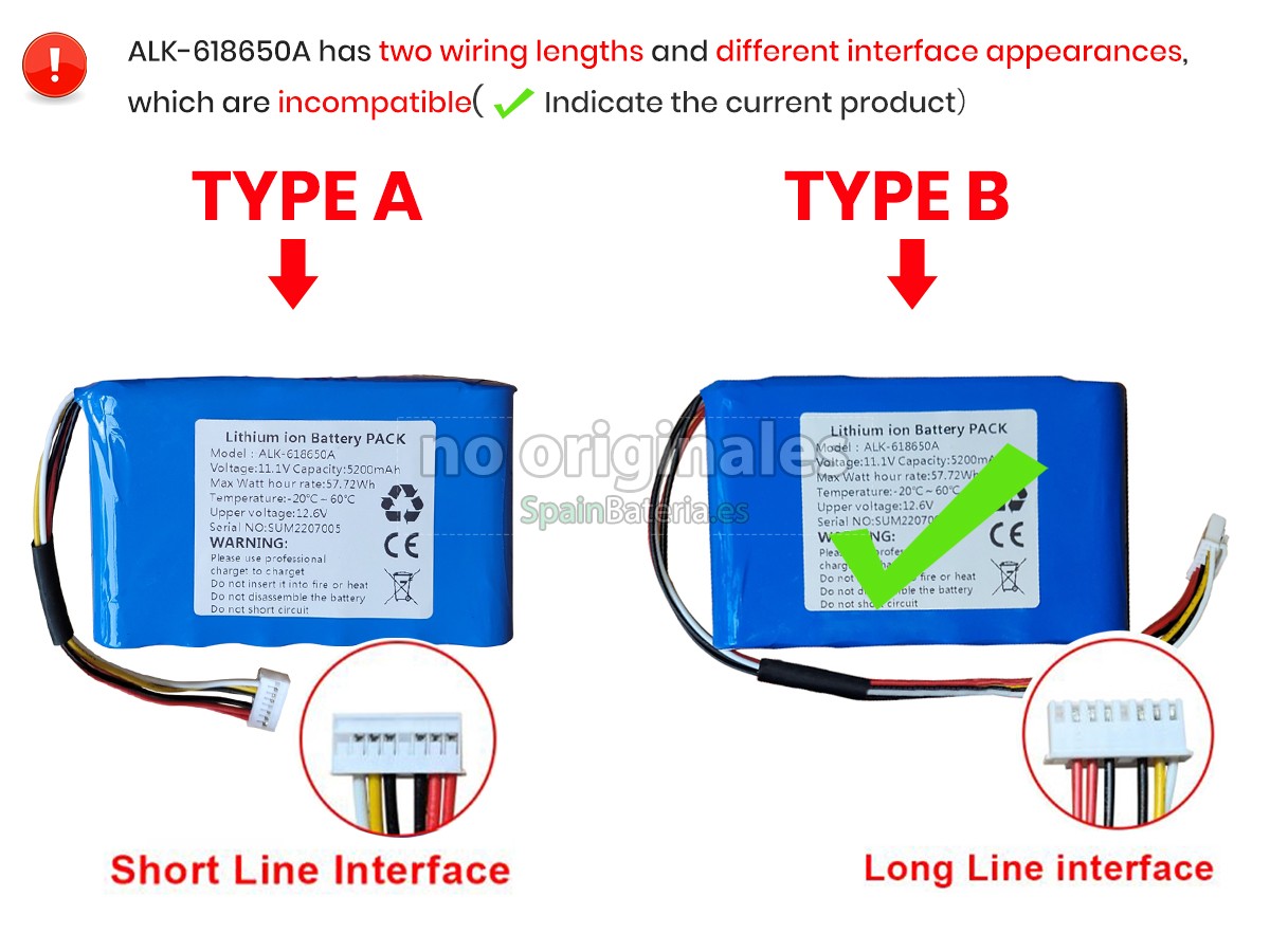 Batería para Eloik ALK-80