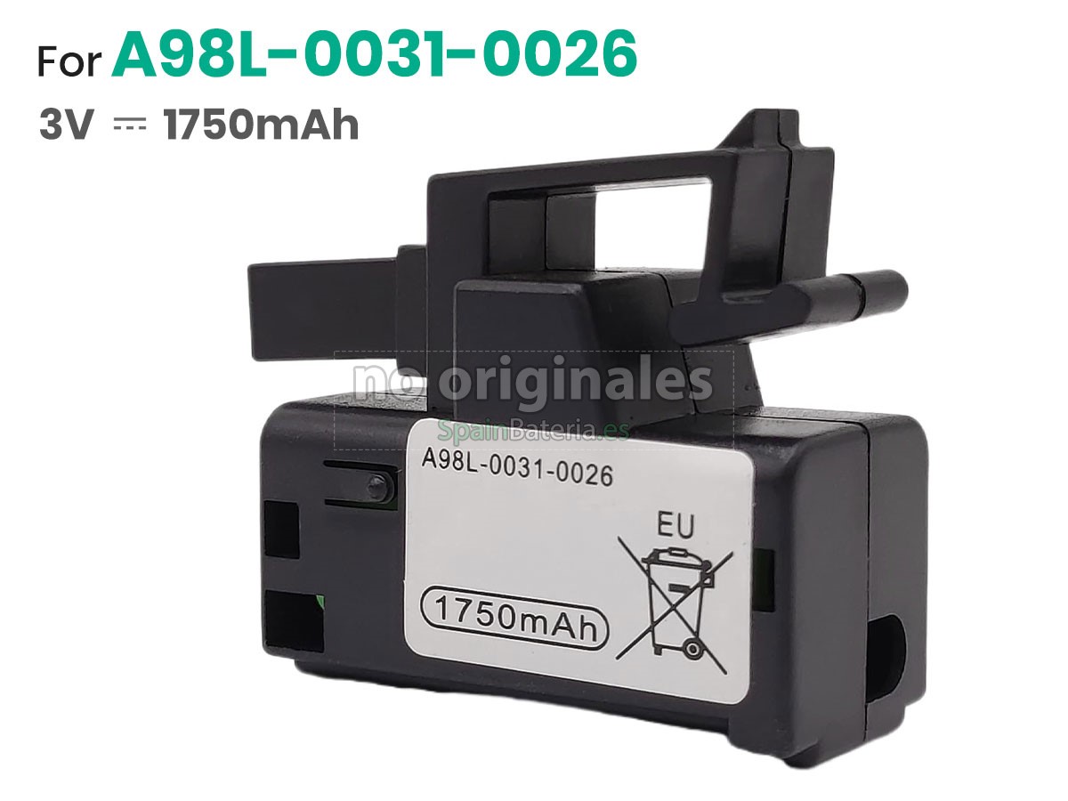 Batería para Fanuc A98L-0031-0026