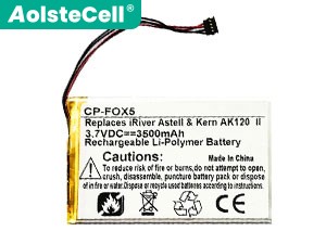 Batería de reemplazo Fiio X7