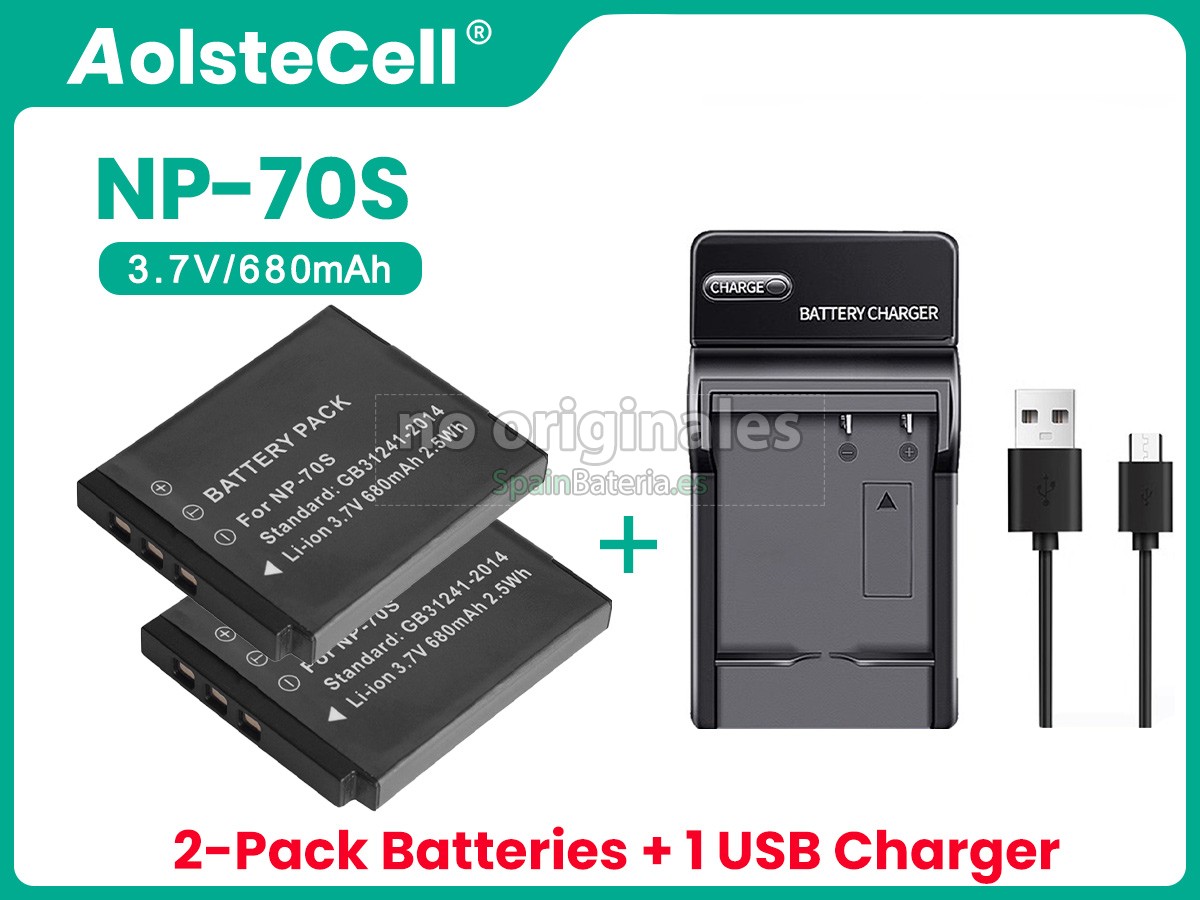 Batería para Fujifilm NP-70S