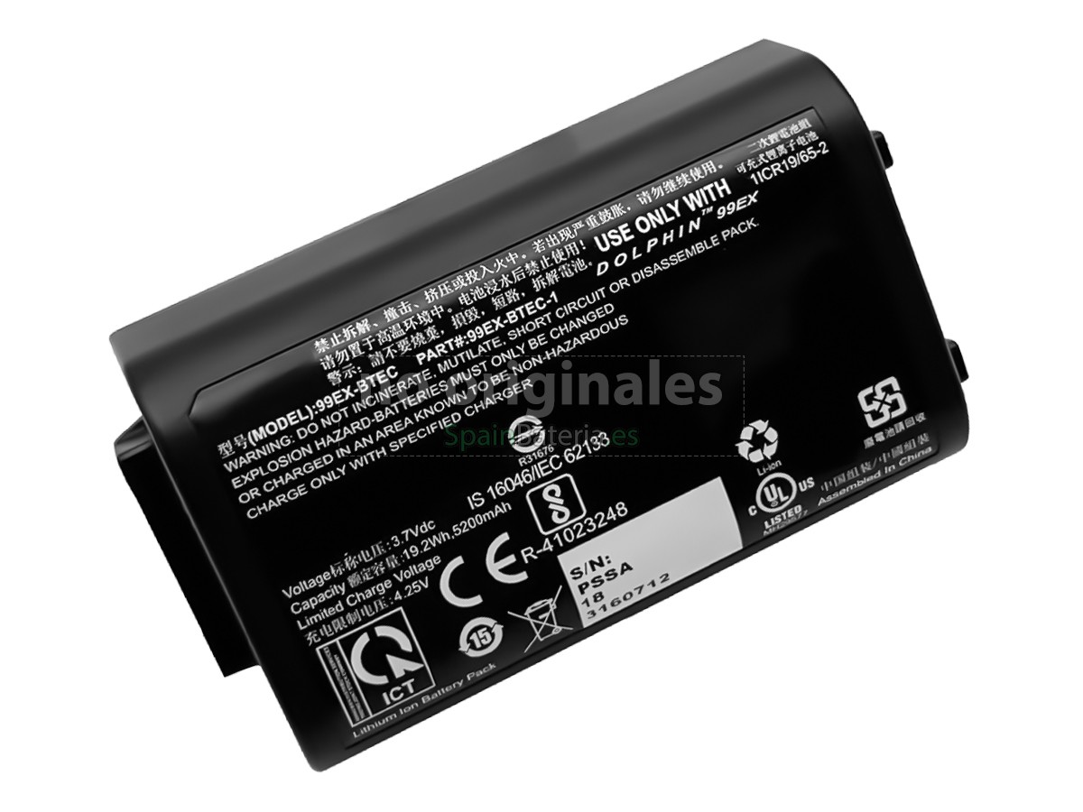 Batería para Honeywell 99EX-BTEC(1ICR19/65-2)