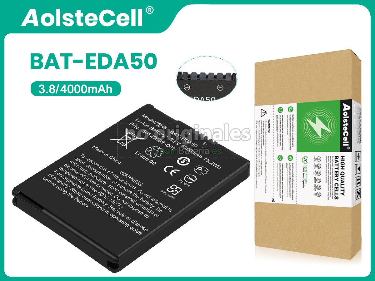 Batería para escáner de códigos de barras Honeywell EDA50HC