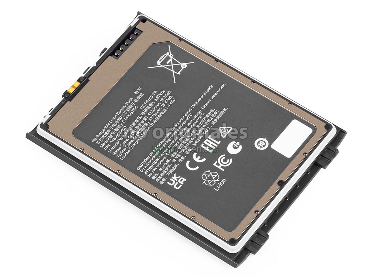 Batería para Honeywell CT4X-BTNA-001