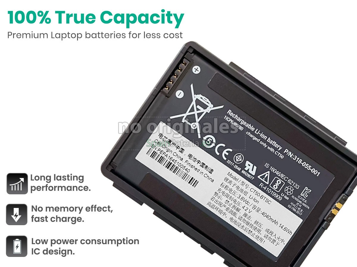 Batería para Honeywell 318-055-001