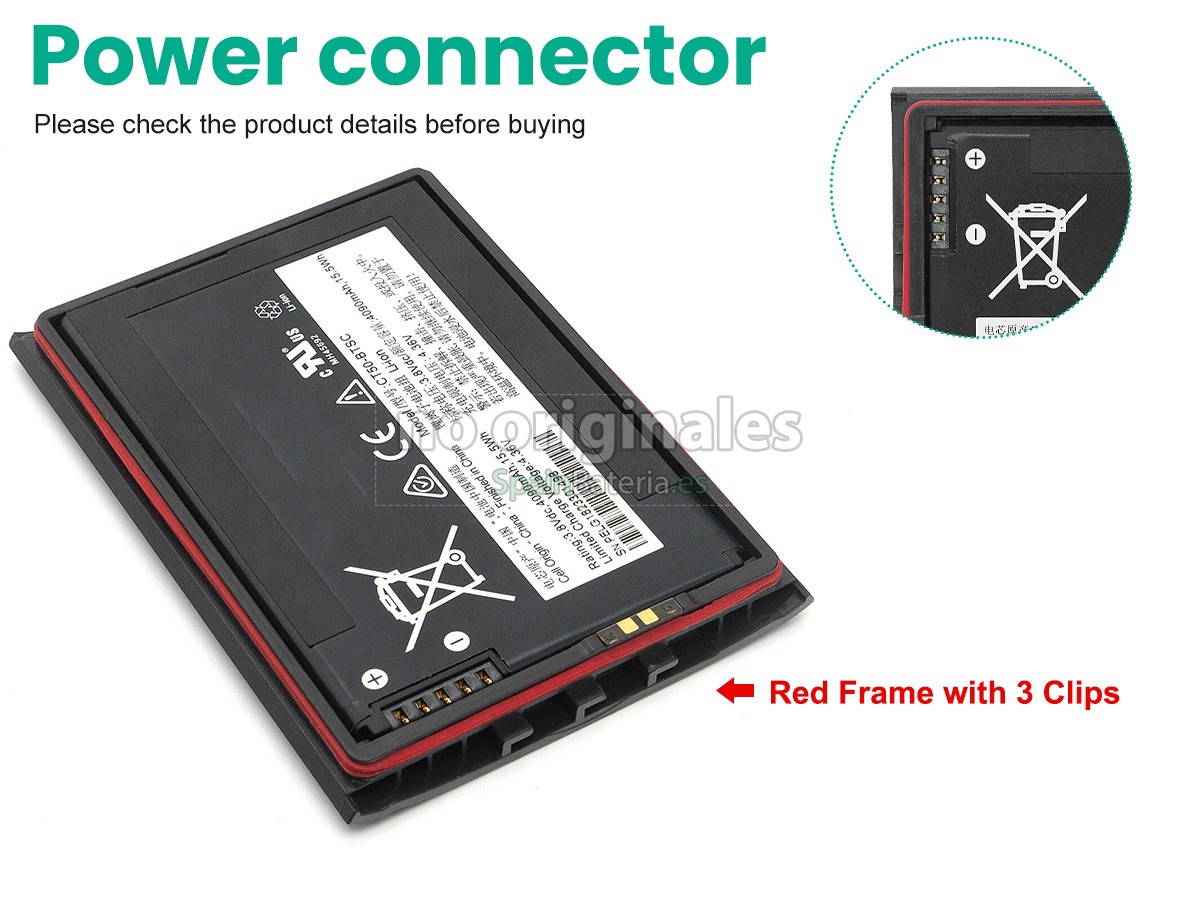 Batería para Honeywell 318-055-001