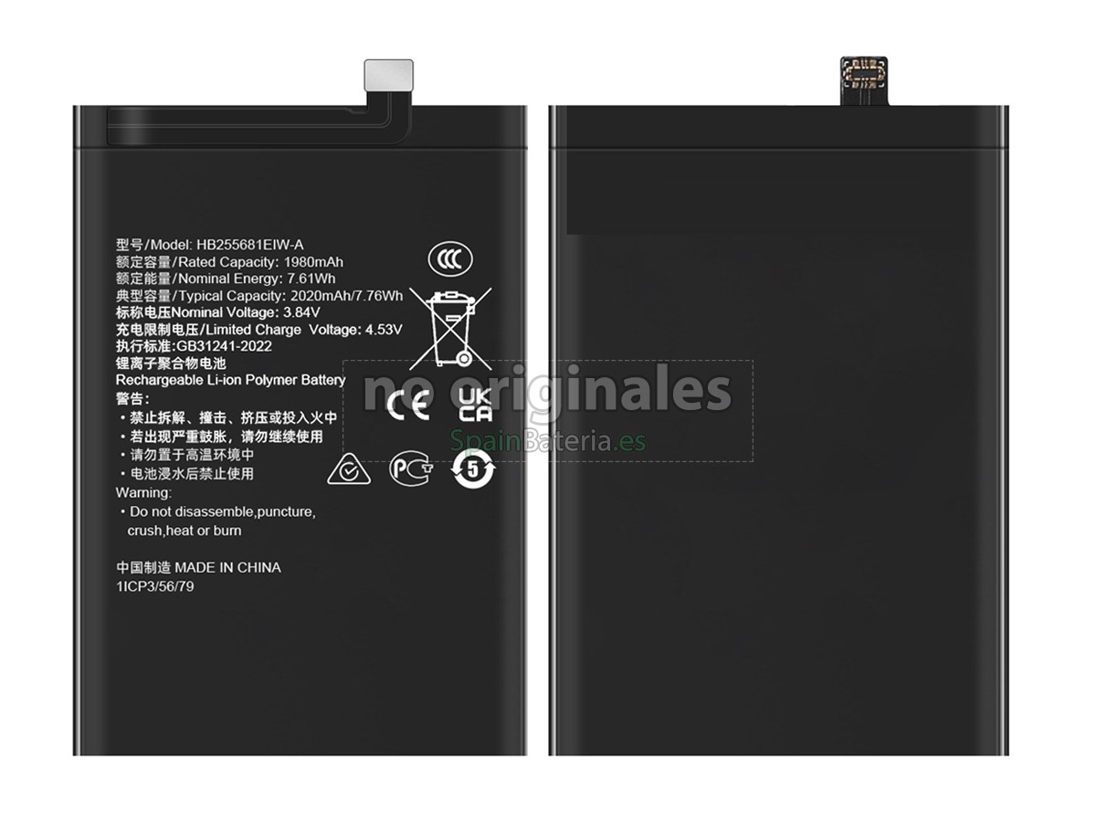 Batería para Honor HB255681EIW-A