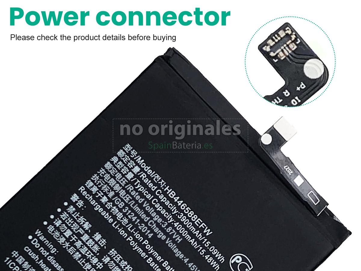 Batería para Honor HB446588EFW