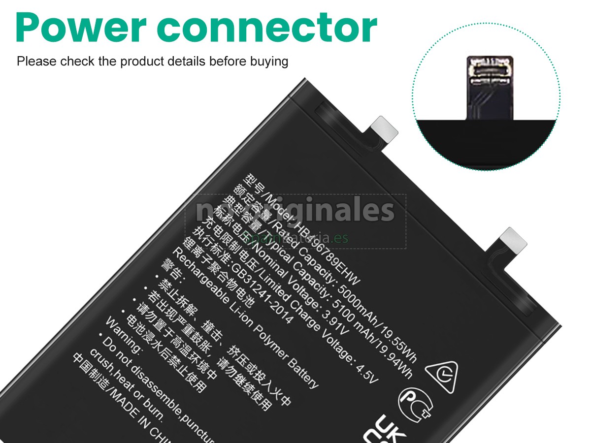 Batería para Honor MAGIC 5 PGT-N09
