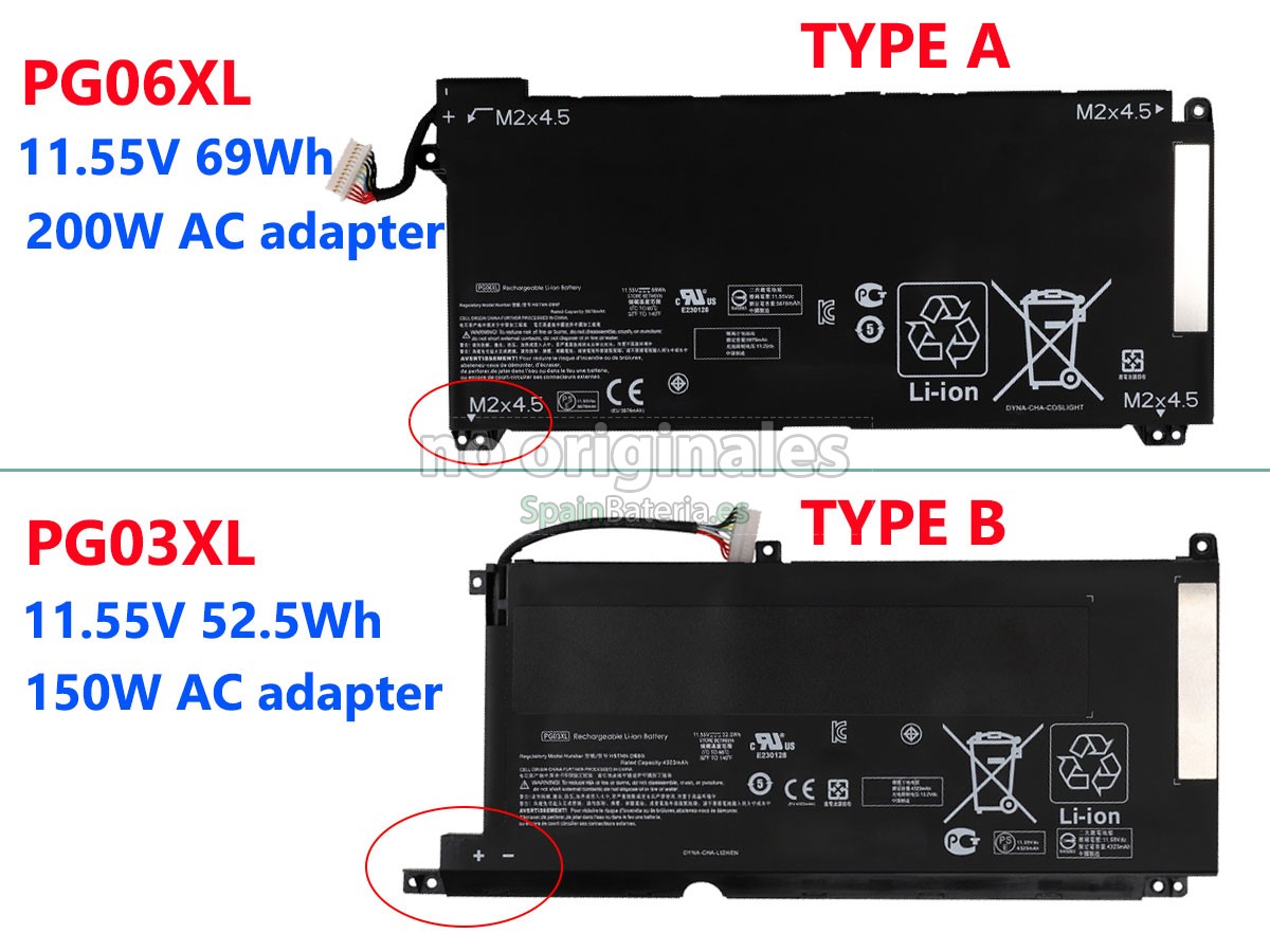 Batería para HP L48497-006