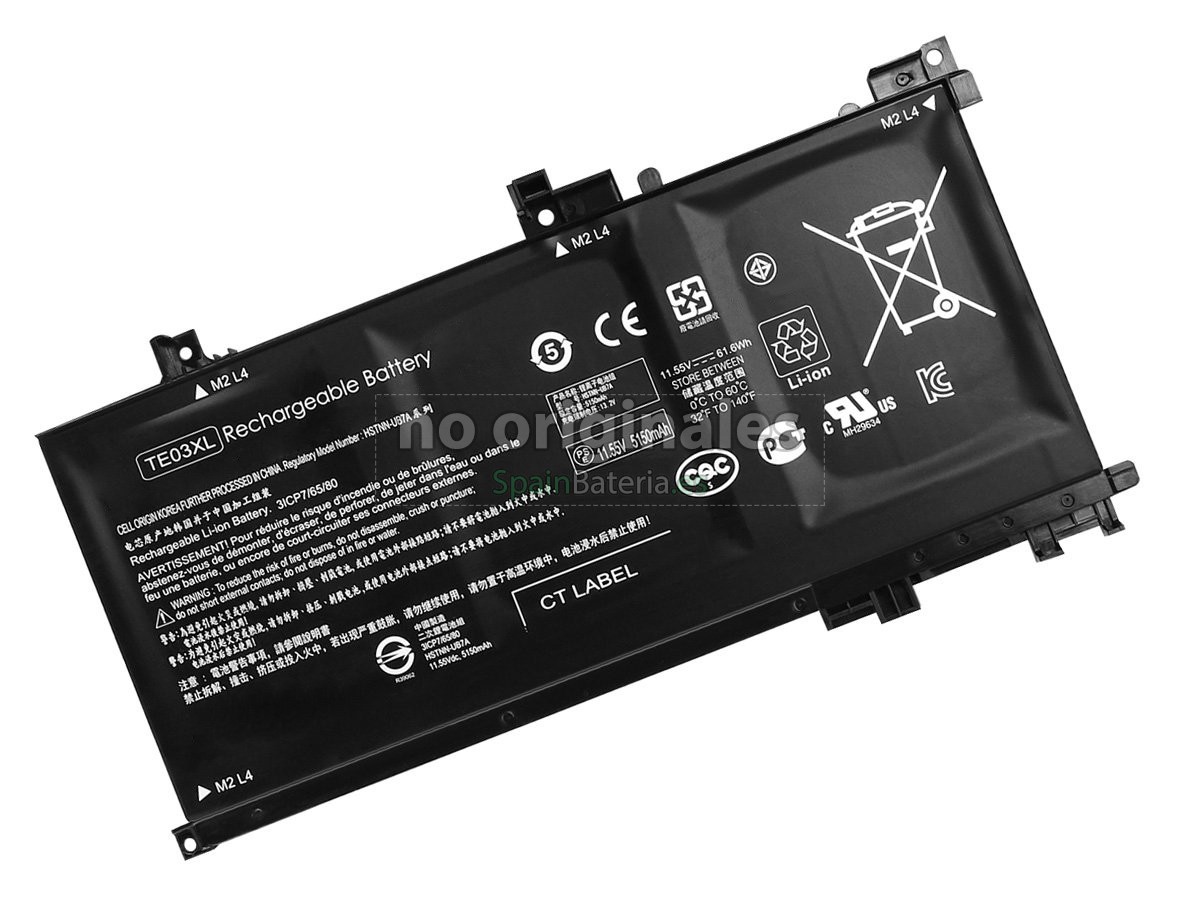 Batería para HP Omen 15-AX009TX