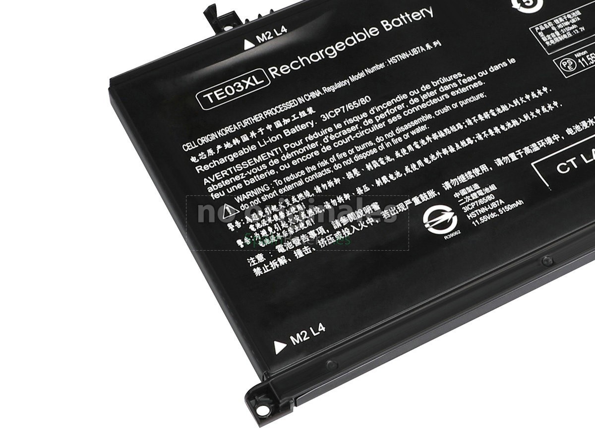 Batería para HP Omen 15-AX026TX
