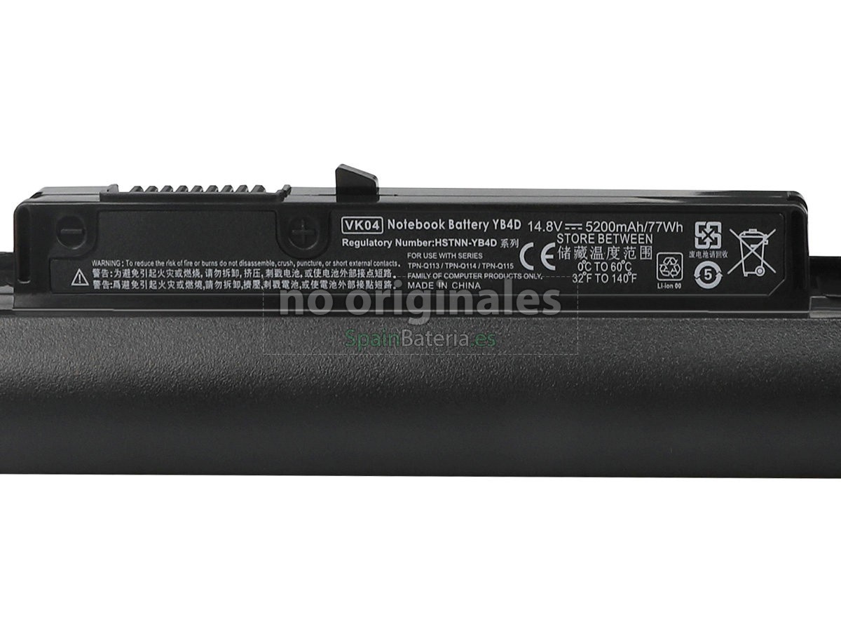 Batería para HP Pavilion TouchSmart 14-B133TX Sleekbook