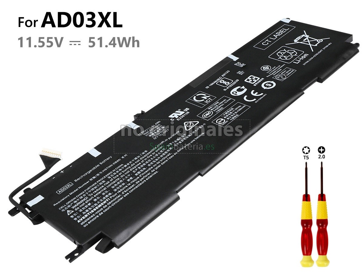 Batería para HP Envy 13-AD105TX