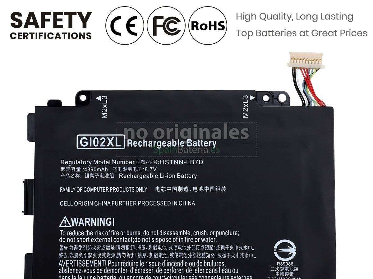 Batería para HP GI02033XL-PL