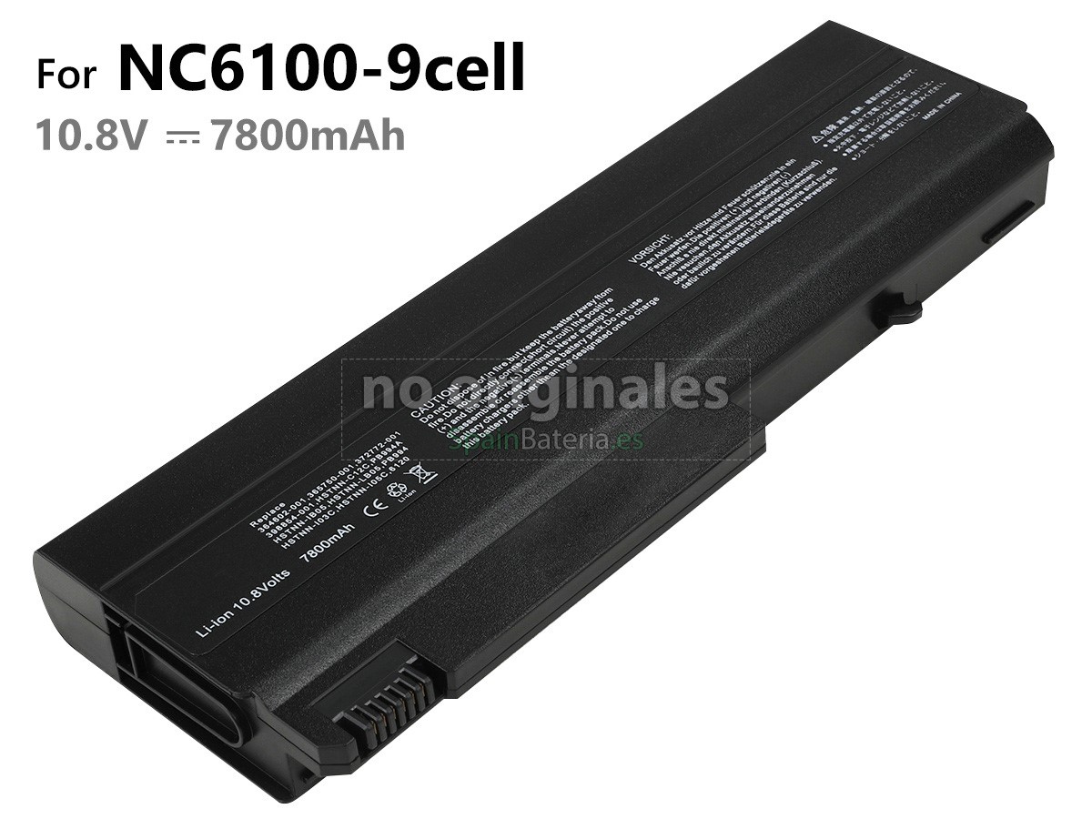 Batería para HP Compaq Business Notebook NC6105