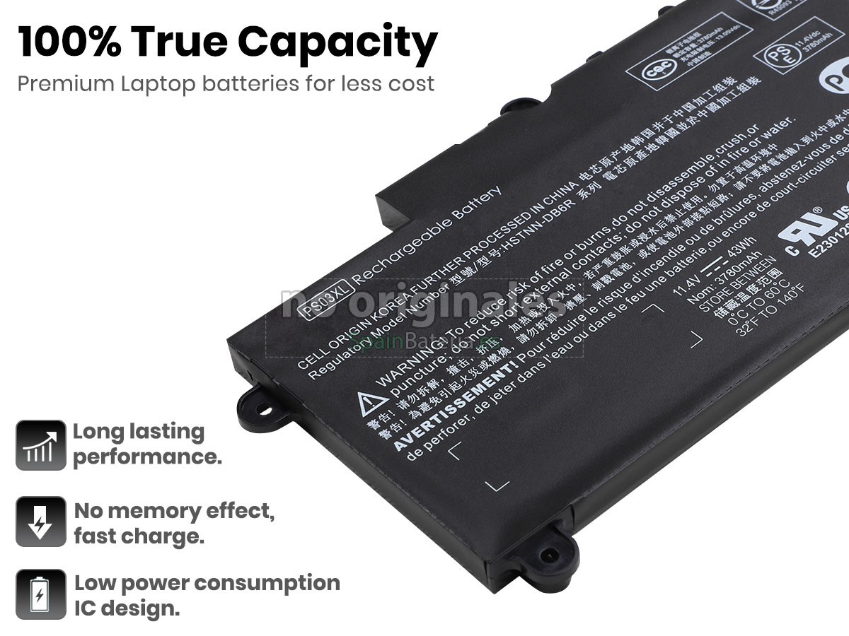 Batería para HP X360 11-P129MS