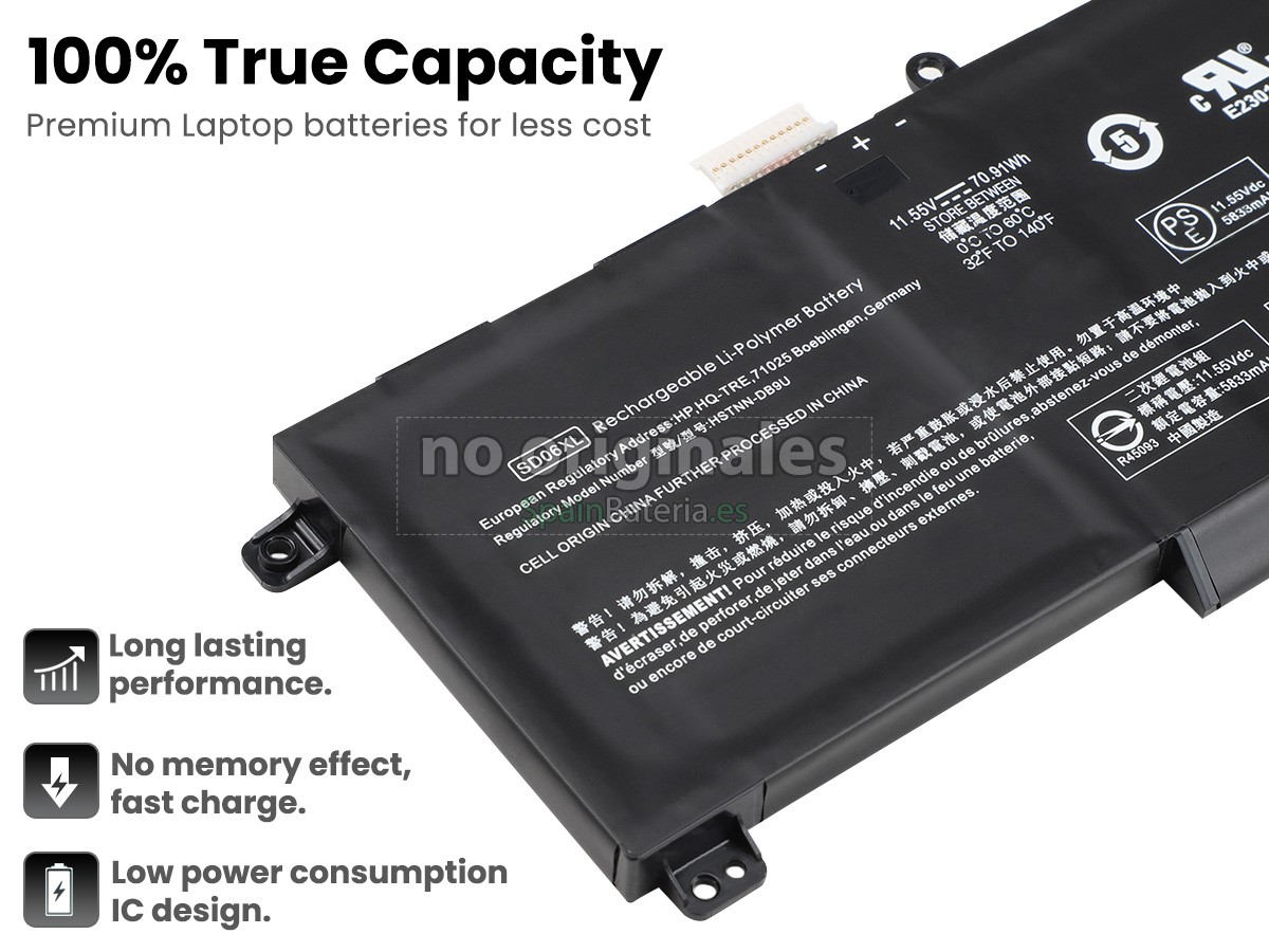 Batería para HP Omen 15-EK0056NF