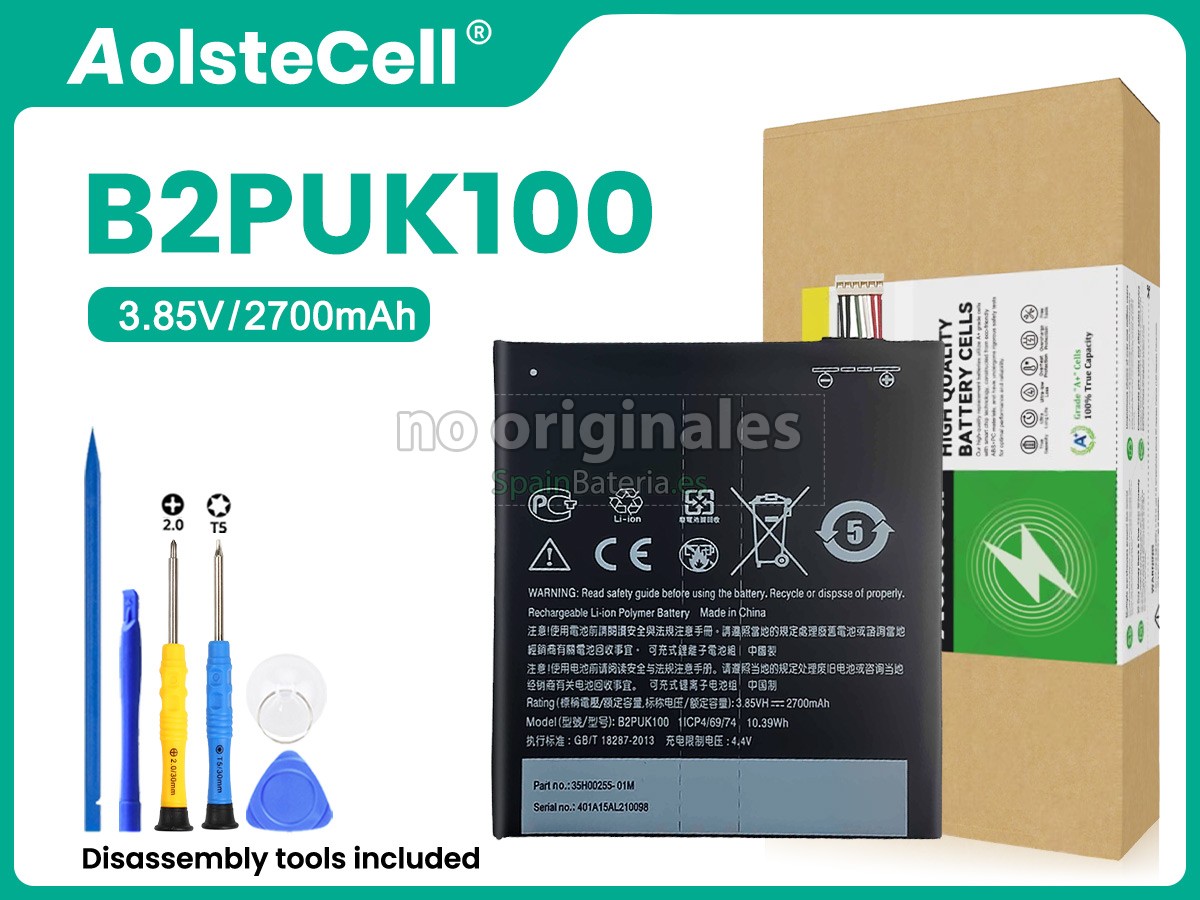 Batería para HTC B2PUK100